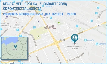 PORADNIA NEUROLOGICZNA DLA DZIECI - ŚWIAT ZDROWIA OPERATOR MEDYCZNY SP. Z O.O - OTOLIŃSKA 8,  PŁOCK