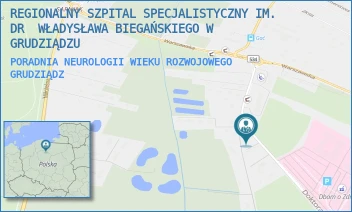 PORADNIA NEUROLOGII WIEKU ROZWOJOWEGO - REGIONALNY SZPITAL SPECJALISTYCZNY IM. DR  WŁADYSŁAWA BIEGAŃSKIEGO W GRUDZIĄDZU - RYDYGIERA 15/17,  GRUDZIĄDZ