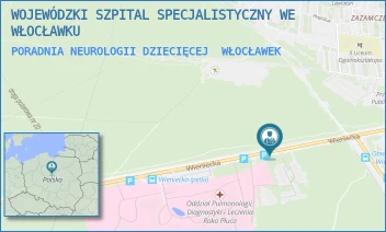 PORADNIA NEUROLOGII DZIECIĘCEJ - WOJEWÓDZKI SZPITAL SPECJALISTYCZNY WE WŁOCŁAWKU - WIENIECKA 49,  WŁOCŁAWEK