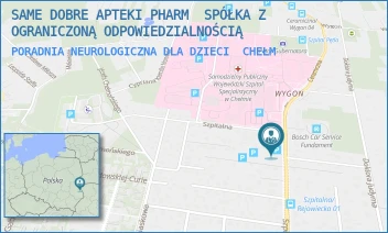 PORADNIA NEUROLOGICZNA DLA DZIECI - SAME DOBRE APTEKI PHARM  SPÓŁKA Z OGRANICZONĄ ODPOWIEDZIALNOŚCIĄ - SZPITALNA 47,  CHEŁM