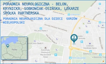 PORADNIA NEUROLOGICZNA DLA DZIECI - PORADNIA NEUROLOGICZNA - BELON, KRYNICKA, SOBKOWIAK-OSIŃSKA, LEKARZE SPÓŁKA PARTNERSKA - UL. KOMBATANTÓW 34,  GORZÓW WIELKOPOLSKI