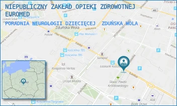 PORADNIA NEUROLOGII DZIECIĘCEJ - NIEPUBLICZNY ZAKŁAD OPIEKI ZDROWOTNEJ EUROMED - UL. ŁASKA 23,  ZDUŃSKA WOLA