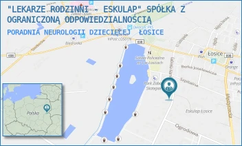 PORADNIA NEUROLOGII DZIECIĘCEJ - "LEKARZE RODZINNI - ESKULAP" SPÓŁKA Z OGRANICZONĄ ODPOWIEDZIALNOŚCIĄ - NARUTOWICZA 5, ŁOSICE