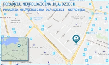 PORADNIA NEUROLOGICZNA DLA DZIECI - PORADNIA NEUROLOGICZNA DLA DZIECI - KADM. WŁODZIMIERZA STEYERA 8A, OSTROŁĘKA