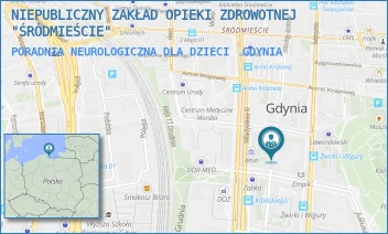 PORADNIA NEUROLOGICZNA DLA DZIECI - NIEPUBLICZNY ZAKŁAD OPIEKI ZDROWOTNEJ "ŚRÓDMIEŚCIE" - ABRAHAMA 57,  GDYNIA