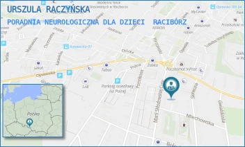 PORADNIA NEUROLOGICZNA DLA DZIECI - URSZULA RACZYŃSKA - UL. MARII SKŁODOWSKIEJ-CURIE 12A/-,  RACIBÓRZ