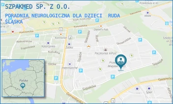 PORADNIA NEUROLOGICZNA DLA DZIECI - SZPAKMED SP. Z O.O. - UL. SZPAKÓW 33,  RUDA ŚLĄSKA