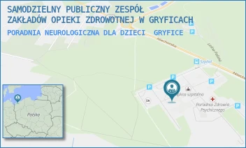 PORADNIA NEUROLOGICZNA DLA DZIECI - SAMODZIELNY PUBLICZNY ZESPÓŁ ZAKŁADÓW OPIEKI ZDROWOTNEJ W GRYFICACH - NIECHORSKA 27,  GRYFICE