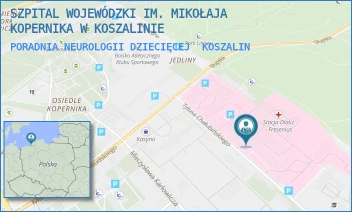 PORADNIA NEUROLOGII DZIECIĘCEJ - SZPITAL WOJEWÓDZKI IM. MIKOŁAJA KOPERNIKA W KOSZALINIE - CHAŁUBIŃSKIEGO 7, KOSZALIN
