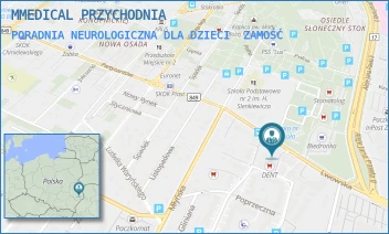 PORADNIA NEUROLOGICZNA DLA DZIECI - MMEDICAL SPÓŁKA Z OGRANICZONĄ ODPOWIEDZIALNOŚCIĄ - LWOWSKA 28/1,  ZAMOŚĆ