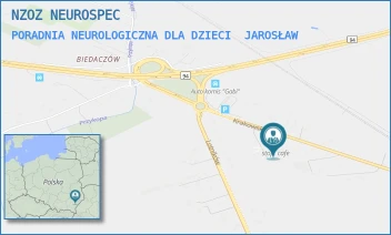 PORADNIA NEUROLOGICZNA DLA DZIECI - NZOZ NEUROSPEC - UL. KRAKOWSKA 39A,  JAROSŁAW